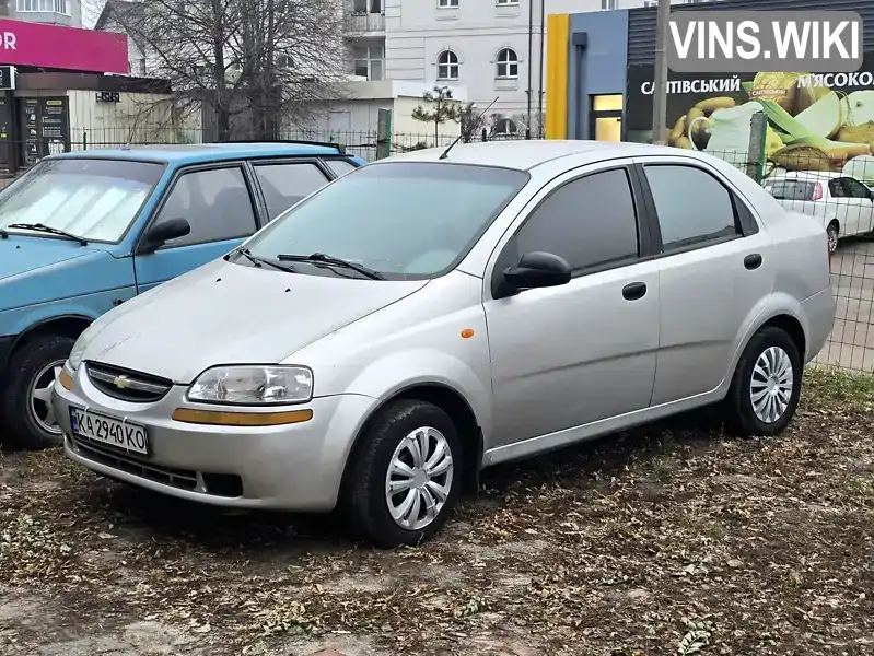 Седан Chevrolet Aveo 2005 1.5 л. обл. Харківська, Харків - Фото 1/6