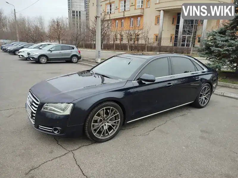 Седан Audi A8 2010 4.16 л. Автомат обл. Київська, Київ - Фото 1/19