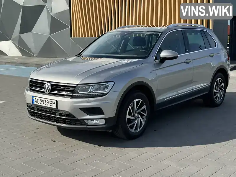 Позашляховик / Кросовер Volkswagen Tiguan 2017 1.97 л. Автомат обл. Волинська, Луцьк - Фото 1/21