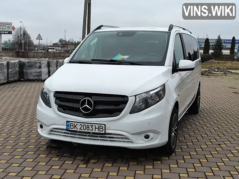 Мінівен Mercedes-Benz Vito 2015 1.6 л. Ручна / Механіка обл. Рівненська, Рівне - Фото 1/21