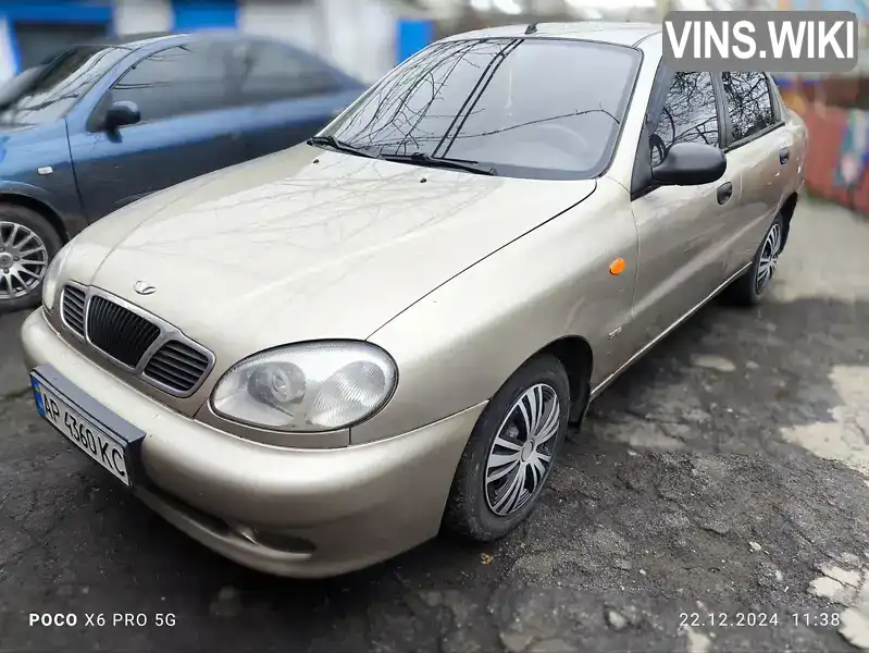 Седан Daewoo Lanos 2008 1.5 л. Ручна / Механіка обл. Запорізька, Запоріжжя - Фото 1/10