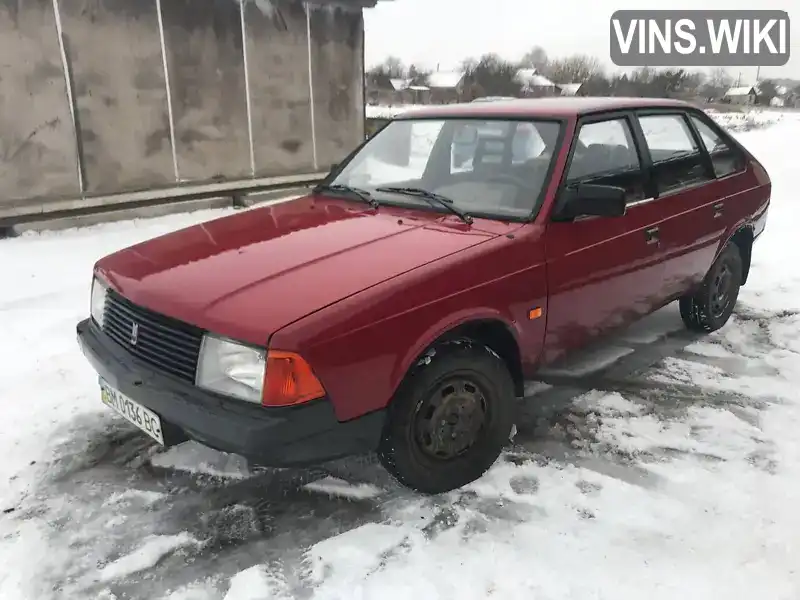 Хетчбек Москвич/АЗЛК 2141 1991 1.7 л. Ручна / Механіка обл. Сумська, Краснопілля - Фото 1/7