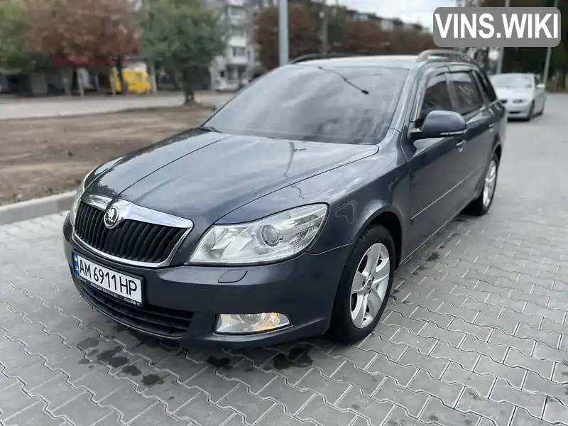 Універсал Skoda Octavia 2008 1.99 л. Автомат обл. Житомирська, Житомир - Фото 1/20