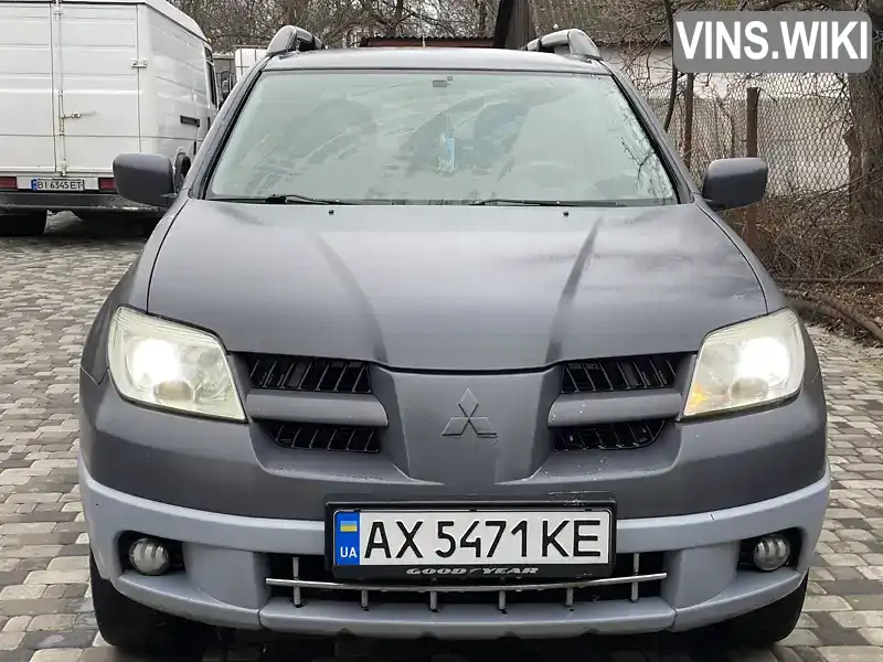 Позашляховик / Кросовер Mitsubishi Outlander 2006 2 л. Ручна / Механіка обл. Харківська, Ізюм - Фото 1/10