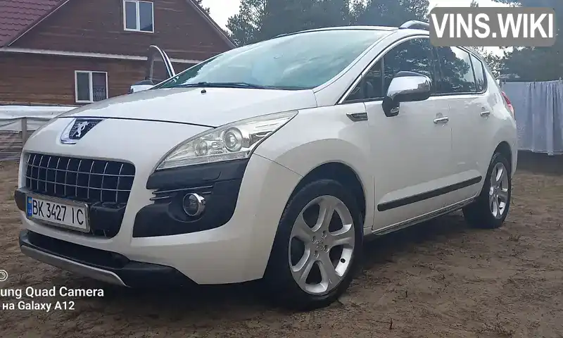 Позашляховик / Кросовер Peugeot 3008 2010 2 л. Автомат обл. Рівненська, Рокитне - Фото 1/16