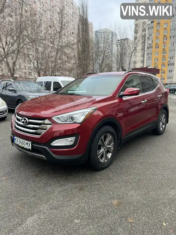 Позашляховик / Кросовер Hyundai Santa FE 2015 2.36 л. Автомат обл. Київська, Київ - Фото 1/15