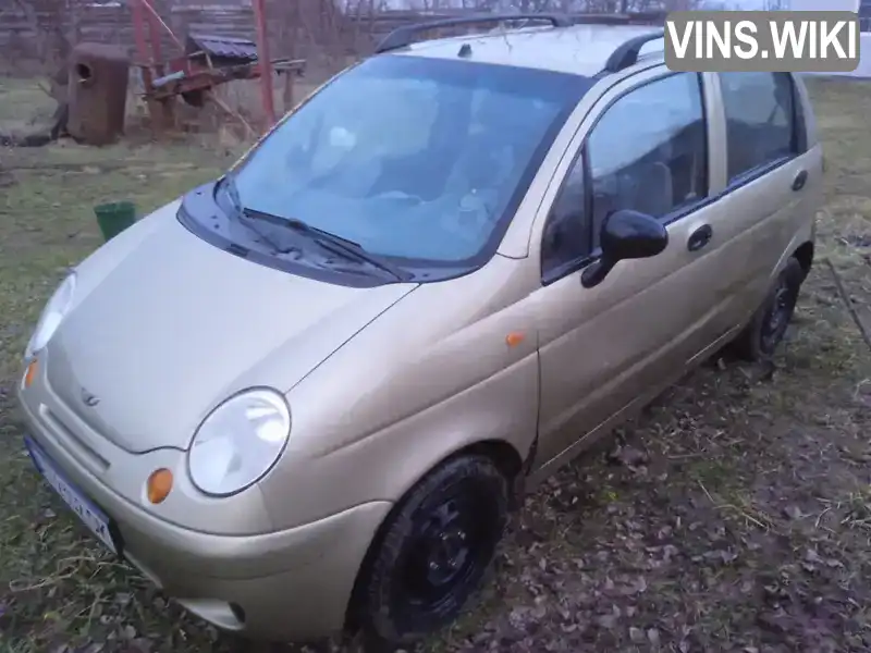 Хетчбек Daewoo Matiz 2008 0.8 л. Ручна / Механіка обл. Київська, Баришівка - Фото 1/17