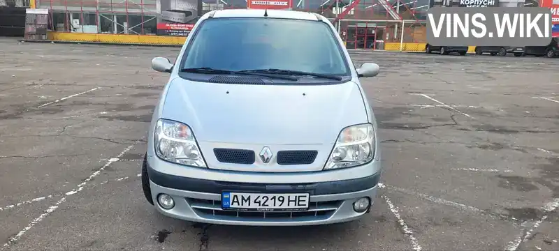 Мінівен Renault Scenic 2003 1.87 л. Ручна / Механіка обл. Житомирська, Житомир - Фото 1/21