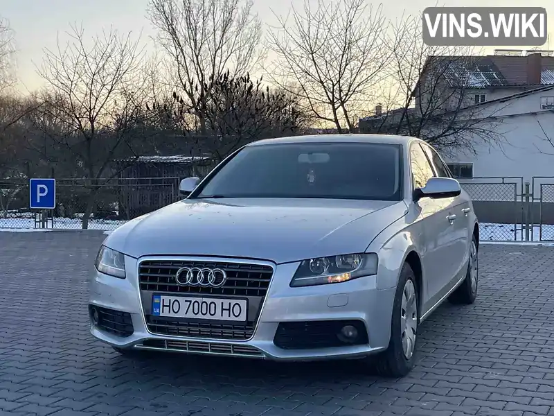 Седан Audi A4 2009 1.8 л. Ручна / Механіка обл. Тернопільська, Тернопіль - Фото 1/21