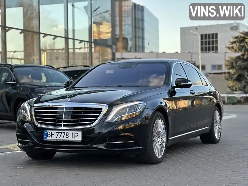 Седан Mercedes-Benz S-Class 2016 2.99 л. Автомат обл. Одеська, Одеса - Фото 1/12