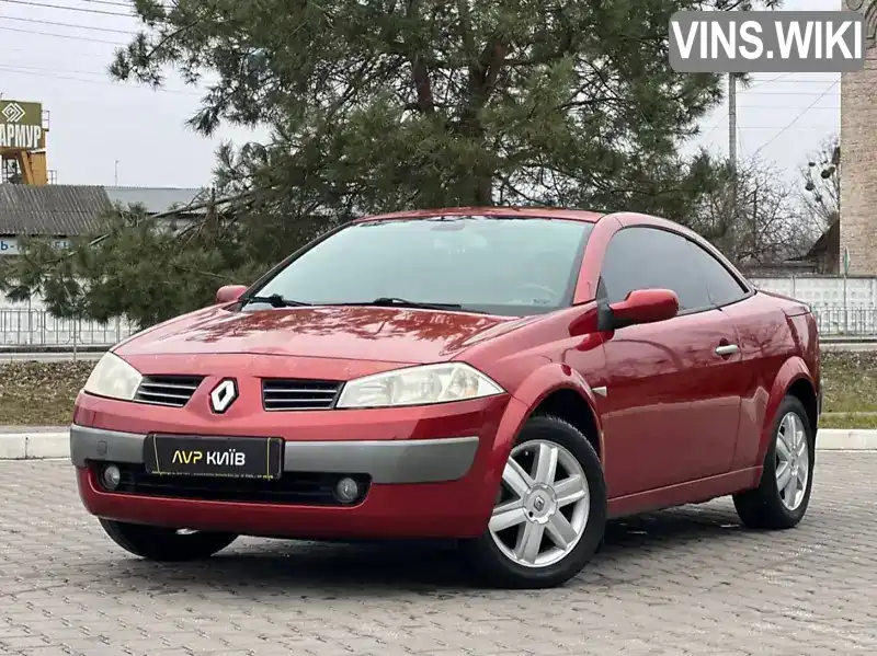 Кабриолет Renault Megane 2004 1.6 л. Ручная / Механика обл. Киевская, Киев - Фото 1/21