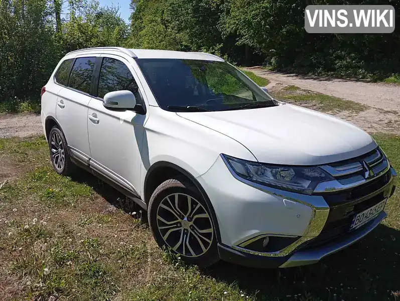 Позашляховик / Кросовер Mitsubishi Outlander 2017 2.36 л. Варіатор обл. Тернопільська, Почаїв - Фото 1/19