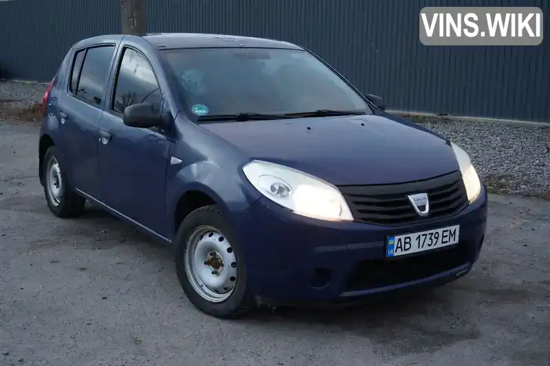 Хетчбек Dacia Sandero 2009 1.4 л. Ручна / Механіка обл. Вінницька, Вінниця - Фото 1/21