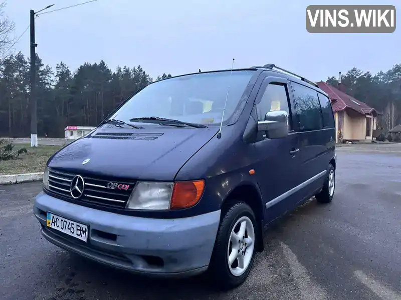 Мінівен Mercedes-Benz Vito 2001 2.2 л. Ручна / Механіка обл. Волинська, Маневичі - Фото 1/11