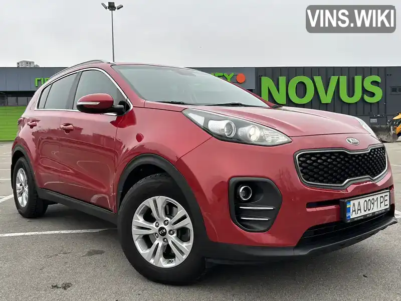 Позашляховик / Кросовер Kia Sportage 2017 2 л. Автомат обл. Київська, Київ - Фото 1/18