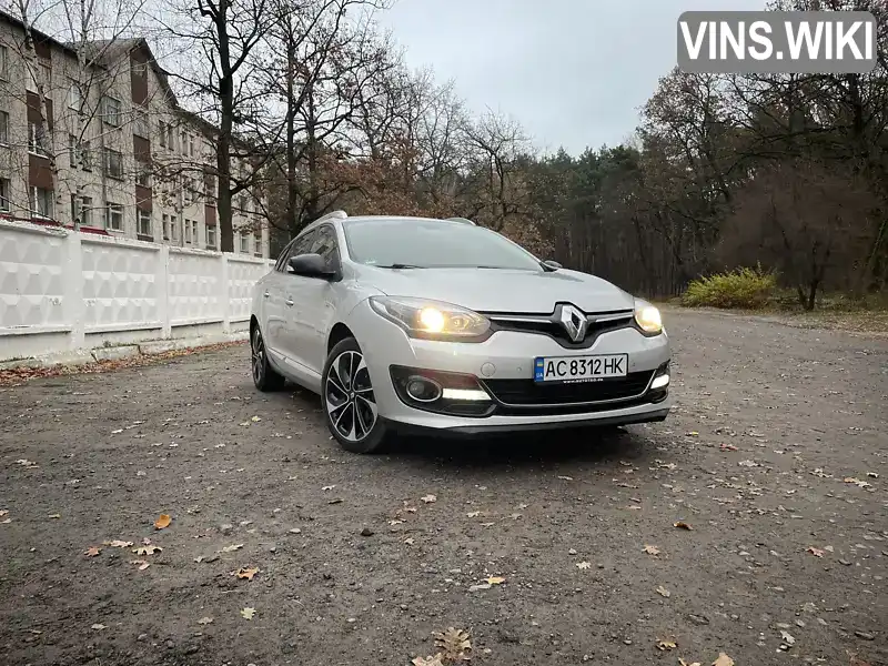 Універсал Renault Megane 2014 1.6 л. Ручна / Механіка обл. Волинська, Луцьк - Фото 1/21