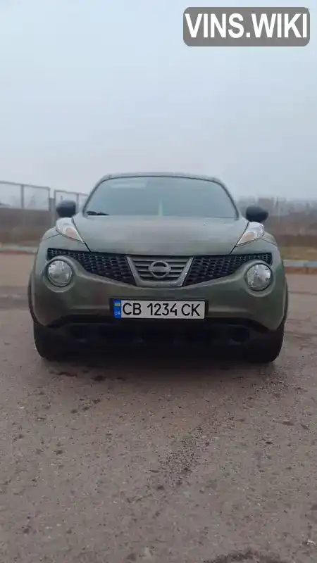 Позашляховик / Кросовер Nissan Juke 2011 1.6 л. Ручна / Механіка обл. Чернігівська, Чернігів - Фото 1/12