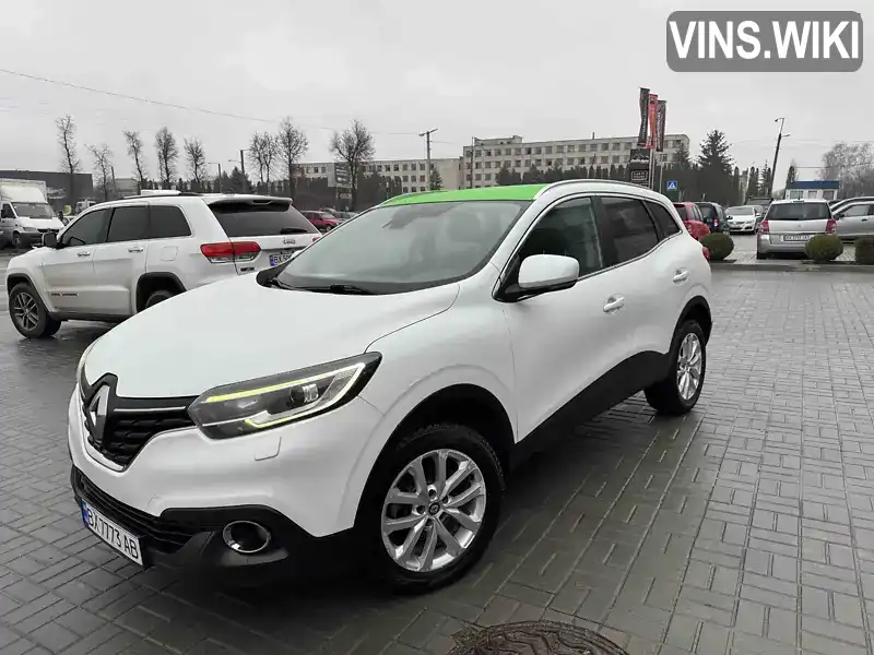 Позашляховик / Кросовер Renault Kadjar 2016 1.46 л. Автомат обл. Хмельницька, Кам'янець-Подільський - Фото 1/20