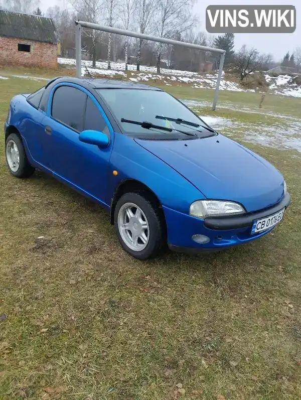 Купе Opel Tigra 1996 1.4 л. Ручна / Механіка обл. Чернігівська, Корюківка - Фото 1/9