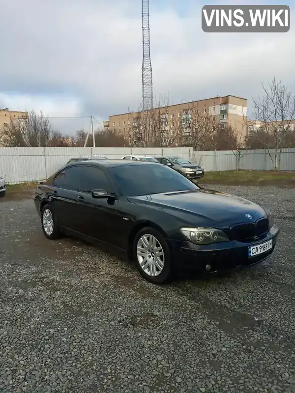 Седан BMW 7 Series 2006 null_content л. Автомат обл. Черкаська, Ватутіне - Фото 1/10