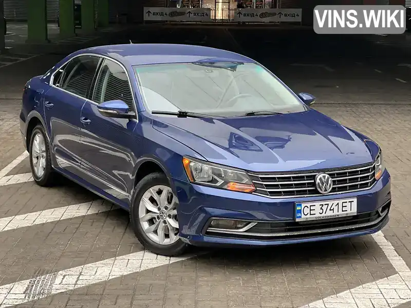 Седан Volkswagen Passat 2016 1.8 л. Автомат обл. Чернівецька, Чернівці - Фото 1/21