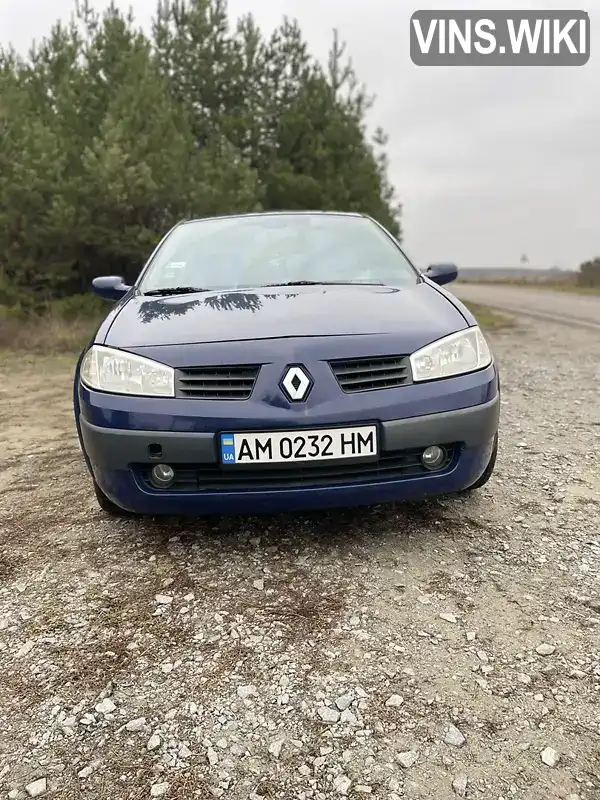 Хетчбек Renault Megane 2003 1.5 л. Ручна / Механіка обл. Житомирська, Житомир - Фото 1/11