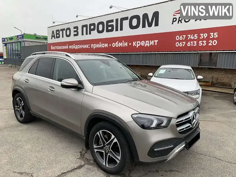 Позашляховик / Кросовер Mercedes-Benz GLE-Class 2019 3 л. Автомат обл. Запорізька, Запоріжжя - Фото 1/19