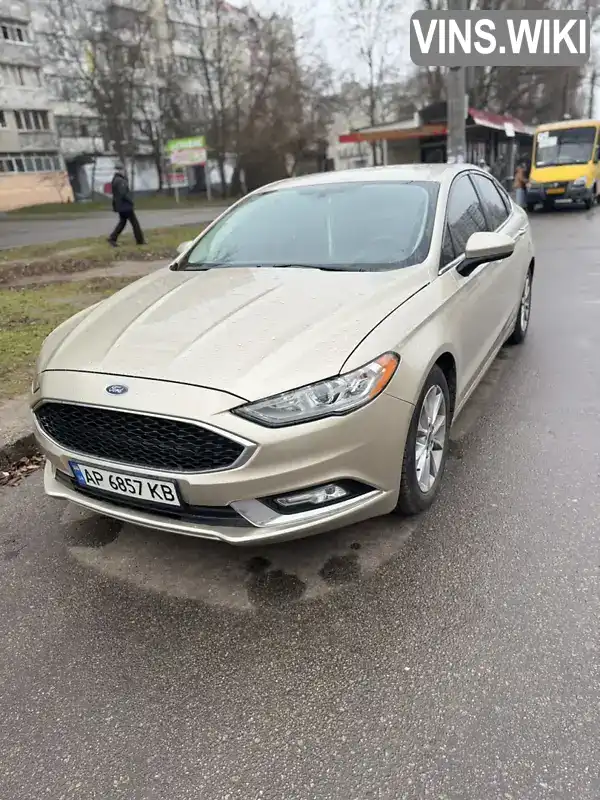 Седан Ford Fusion 2017 2.49 л. Автомат обл. Запорізька, Запоріжжя - Фото 1/11