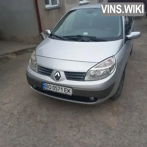 Мінівен Renault Scenic 2005 1.6 л. Автомат обл. Тернопільська, Зборів - Фото 1/9