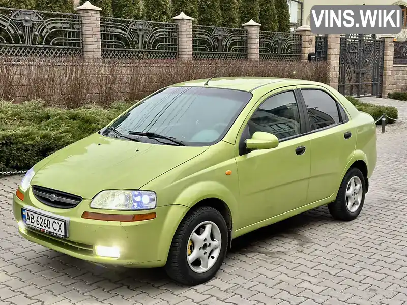 Седан Chevrolet Aveo 2005 1.5 л. Ручна / Механіка обл. Чернівецька, Чернівці - Фото 1/21