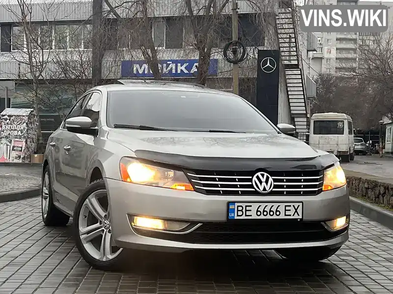 Седан Volkswagen Passat 2013 1.8 л. Автомат обл. Миколаївська, Миколаїв - Фото 1/21