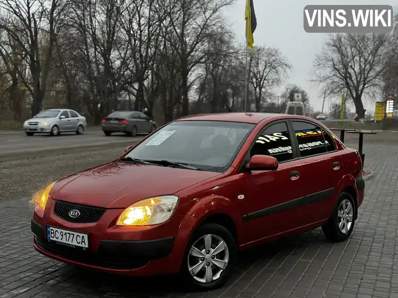 Седан Kia Rio 2009 1.4 л. Ручна / Механіка обл. Львівська, Львів - Фото 1/14