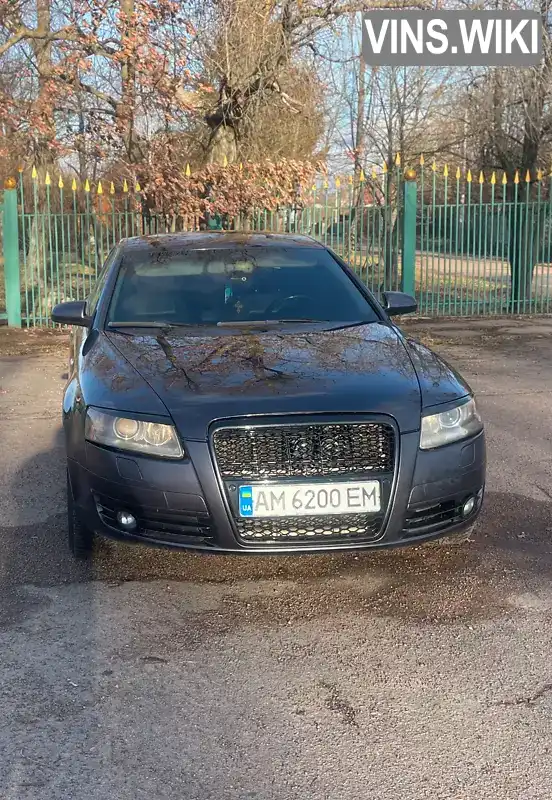 Седан Audi A6 2007 1.97 л. Автомат обл. Житомирська, Коростень - Фото 1/21