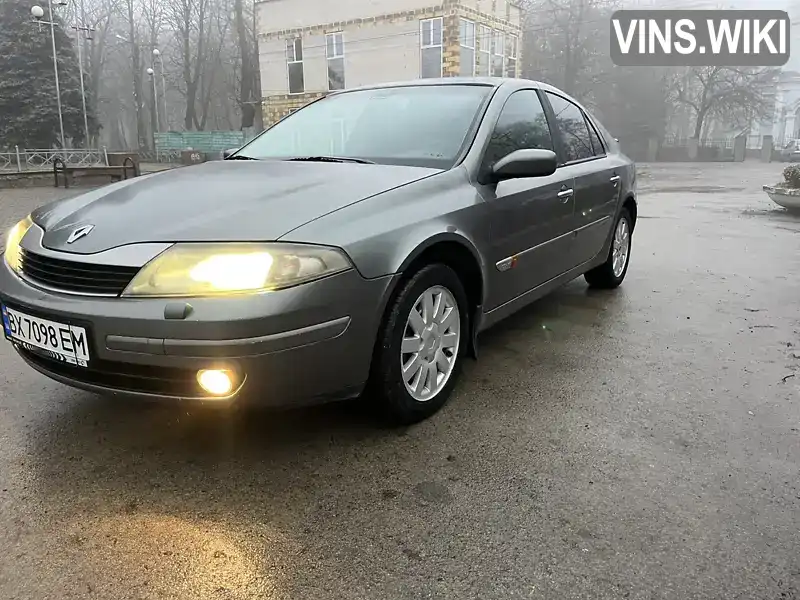 Ліфтбек Renault Laguna 2002 1.87 л. Ручна / Механіка обл. Хмельницька, Кам'янець-Подільський - Фото 1/21