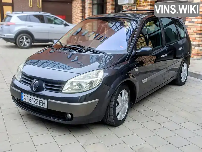 Мінівен Renault Grand Scenic 2005 1.9 л. Ручна / Механіка обл. Івано-Франківська, Калуш - Фото 1/21