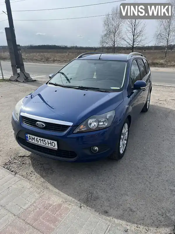 Універсал Ford Focus 2009 1.8 л. Ручна / Механіка обл. Київська, Ірпінь - Фото 1/8