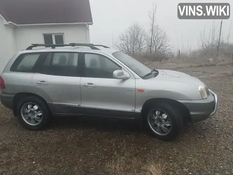 Позашляховик / Кросовер Hyundai Santa FE 2002 2 л. Ручна / Механіка обл. Чернівецька, Кельменці - Фото 1/9