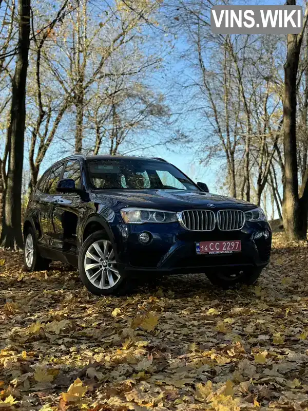 Позашляховик / Кросовер BMW X3 2016 2 л. Автомат обл. Івано-Франківська, Калуш - Фото 1/21