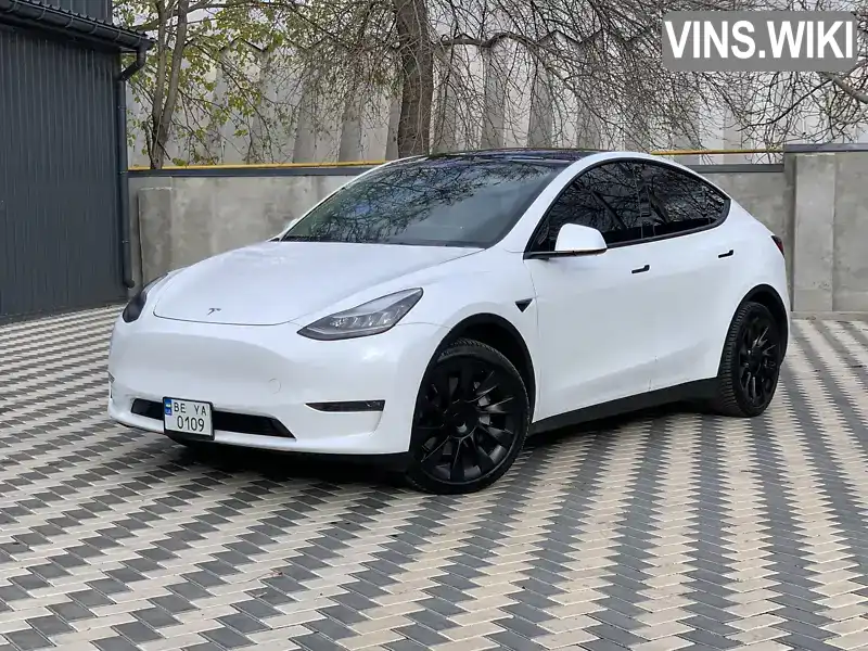 Позашляховик / Кросовер Tesla Model Y 2021 null_content л. Автомат обл. Миколаївська, Миколаїв - Фото 1/21