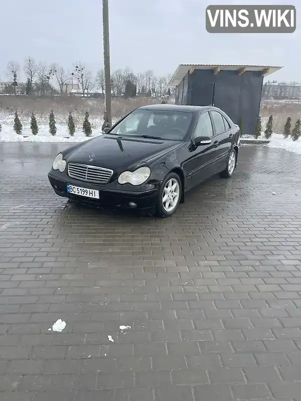 Седан Mercedes-Benz C-Class 2003 1.8 л. Ручна / Механіка обл. Львівська, Золочів - Фото 1/10