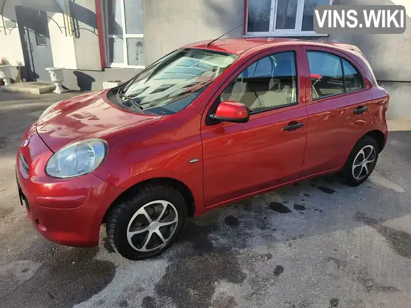 Хетчбек Nissan Micra 2013 1.24 л. Автомат обл. Тернопільська, Кременець - Фото 1/13