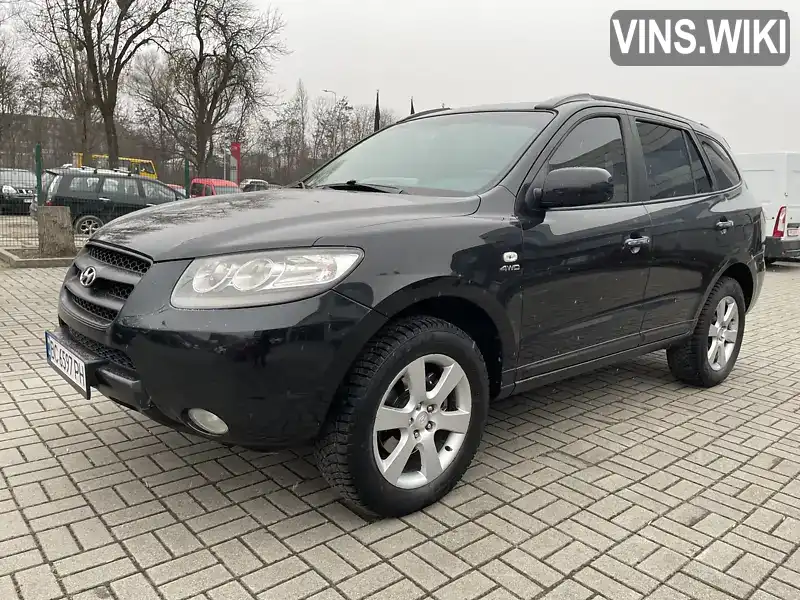 Позашляховик / Кросовер Hyundai Santa FE 2006 2.19 л. Автомат обл. Львівська, Львів - Фото 1/12