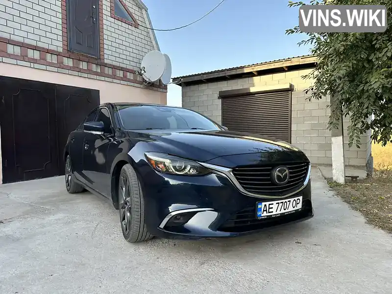 Седан Mazda 6 2017 2.49 л. Автомат обл. Дніпропетровська, Кам'янське (Дніпродзержинськ) - Фото 1/15