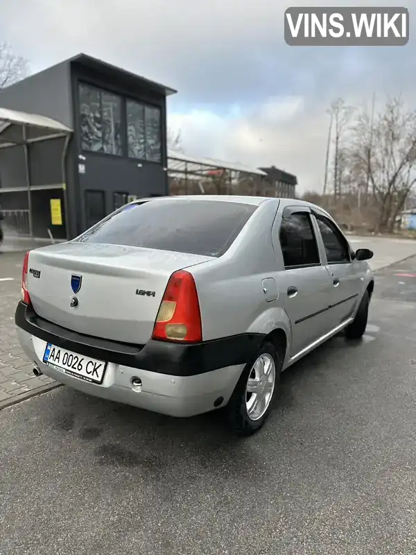 Седан Dacia Logan 2007 1.6 л. Ручна / Механіка обл. Київська, Київ - Фото 1/21