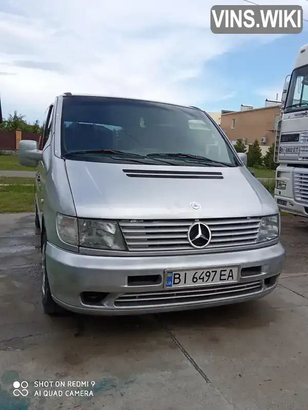 Мінівен Mercedes-Benz Vito 2003 2.15 л. Автомат обл. Полтавська, Полтава - Фото 1/21