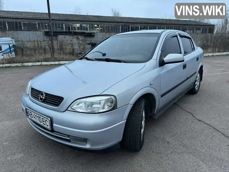 Седан Opel Astra 2004 1.6 л. Ручна / Механіка обл. Житомирська, Малин - Фото 1/14