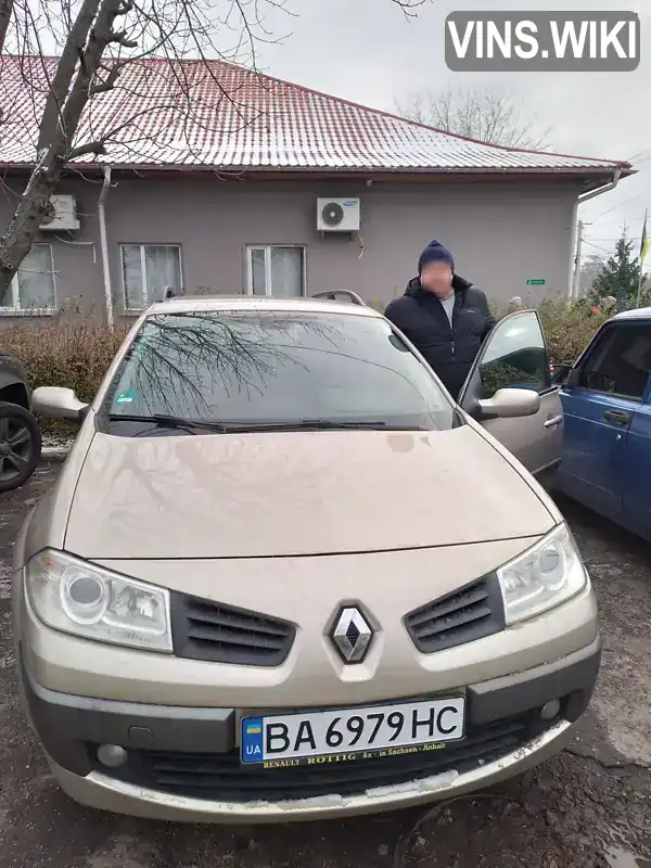 Універсал Renault Megane 2006 1.6 л. Ручна / Механіка обл. Черкаська, Черкаси - Фото 1/4