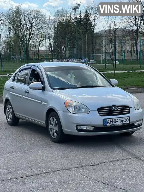 Седан Hyundai Accent 2008 1.4 л. Ручна / Механіка обл. Донецька, Краматорськ - Фото 1/5