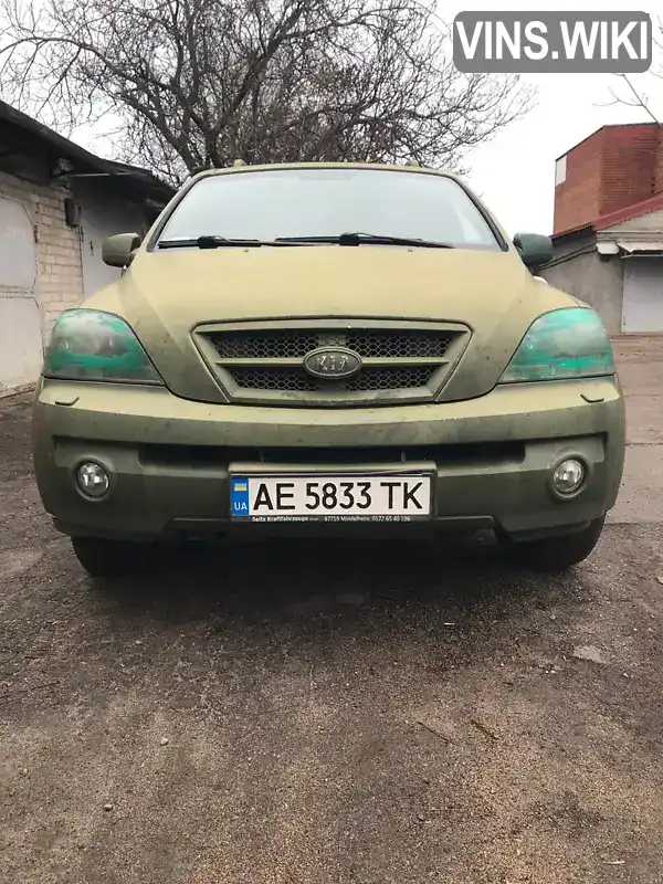 Позашляховик / Кросовер Kia Sorento 2006 2.5 л. Ручна / Механіка обл. Дніпропетровська, Дніпро (Дніпропетровськ) - Фото 1/10