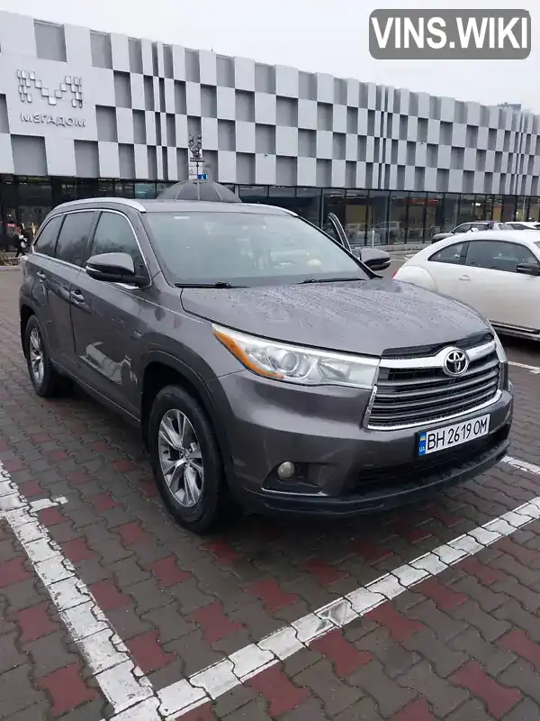 Позашляховик / Кросовер Toyota Highlander 2015 3.55 л. Автомат обл. Одеська, Одеса - Фото 1/17